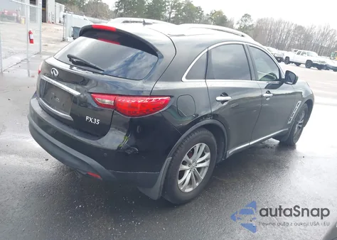 2012 Infiniti Fx35 из США, поврежденный, VIN JN8AS1MW7CM150658